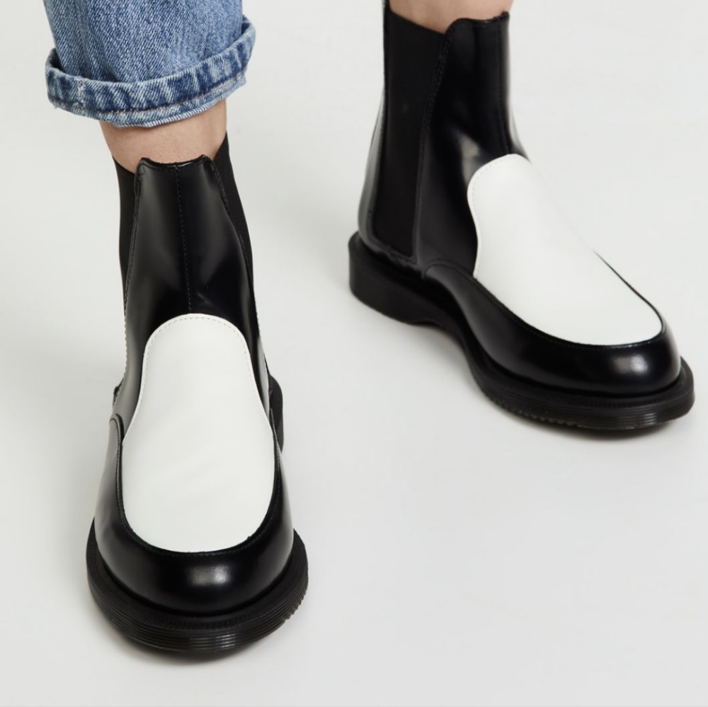 SOLD Dr. Martens Tuxedo Chelsea Boots, US size 9